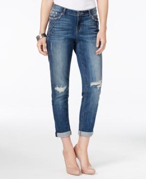 Vintage America Mojava Texoma Wash Boyfriend Jeans