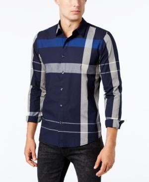 Guess Men's Wolfe Plaid Shirt