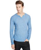 Kenneth Cole New York Long-sleeve Washed Henley