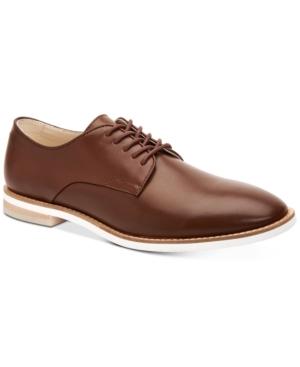 Calvin Klein Men's Aggussie Nappa Leather Oxfords Men's Shoes
