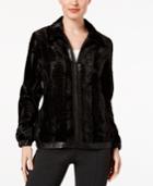 Alfred Dunner Talk Of The Town Faux-fur Jacket