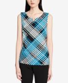 Calvin Klein Printed Hardware Sleeveless Top