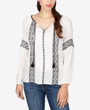 Lucky Brand Embroidered Tunic
