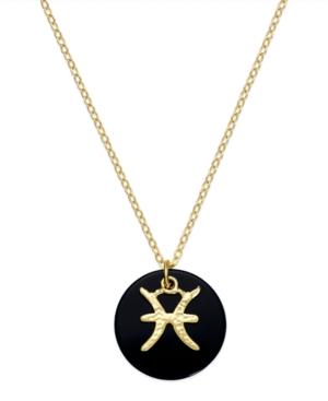Giani Bernini Pisces Pendant Necklace In 18k Gold Over Sterling Silver