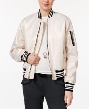 Hudson Jeans Gene Puffy Bomber Jacket