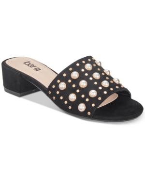 Bar Iii Jazzy Slide Sandals, Created For Macy's Women's Shoes