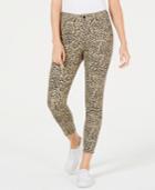 Rewash Juniors' Leopard-print Skinny Jeans