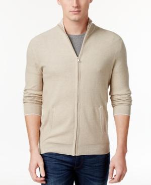 Club Room Men's Zip Cardigan, Only At Macy's