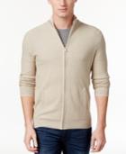 Club Room Men's Zip Cardigan, Only At Macy's