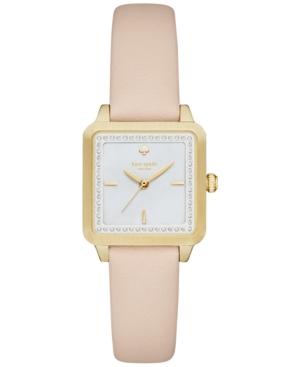 Kate Spade New York Women's Washington Vachetta Leather Strap Watch 25mm Ksw1113