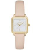Kate Spade New York Women's Washington Vachetta Leather Strap Watch 25mm Ksw1113