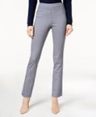 Charter Club Cambridge Printed Slim-leg Pants, Created For Macy's