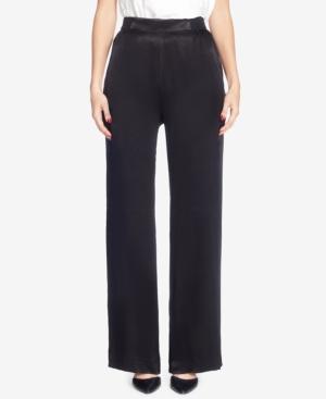 Catherine Catherine Malandrino Leif Wide-leg Charmeuse Pants