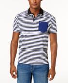 Tommy Hilfiger Men's Gosling Stripe Custom-fit Polo