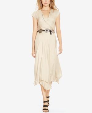 Polo Ralph Lauren Gauze Wrap Dress