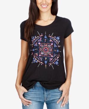 Lucky Brand Embellished Graphic T-shirt