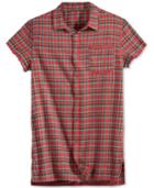 Jawwalker Men's Short-sleeve Plaid Shirt