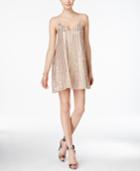 Guess Jaslyn Sequined Trapeze Mini Dress