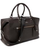 Polo Ralph Lauren Men's Pebbled Leather Duffel Bag