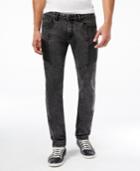 Inc International Concepts Men's Bloom Skinny Black Wash Jeans, Only At Macy's