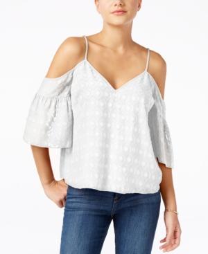 Guess Deana Off-the-shoulder Printed Top