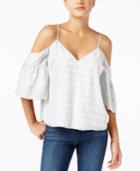 Guess Deana Off-the-shoulder Printed Top