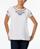 Cable & Gauge Embroidered T-shirt