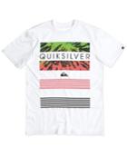 Quiksilver Men's Line Up Graphic-print Logo T-shirt