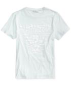 Guess Men's Shifted Lines Graphic-print Cotton T-shirt