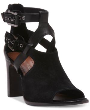 Donald J Pliner Ronnie Strappy Block-heel Sandals Women's Shoes