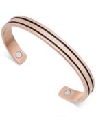 Sutton By Rhona Sutton Men's Copper & Black Ip Plated Stainless Steel Cuff Bracelet