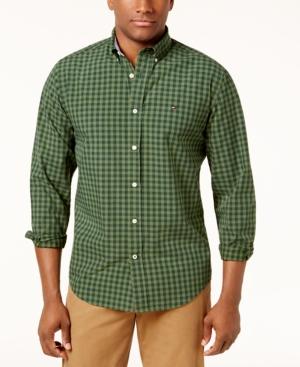 Tommy Hilfiger Men's Classic-fit Casey Check-print Shirt
