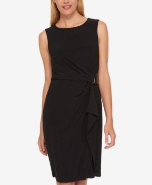 Tommy Hilfiger Embellished Wrap Dress, Created For Macy's