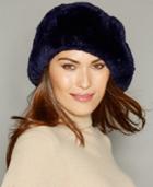 The Fur Vault Knitted Beaver Fur Beret