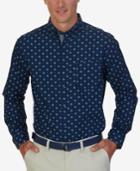 Nautica Men's Barnacle Print Long-sleeve Shirt