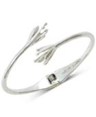 Lucky Brand Silver-tone Tulip Cuff Bracelet