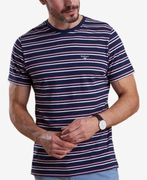 Barbour Men's Duxford Dark Blue Stripe T-shirt