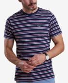 Barbour Men's Duxford Dark Blue Stripe T-shirt