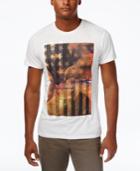 William Rast Men's Graphic Print Cotton T-shirt