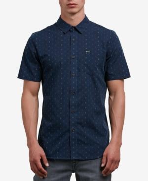 Volcom Men's Rollins Jacquard Button-down Shirt