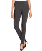Style & Co. Stretch Seam-front Ponte Leggings, Only At Macy's