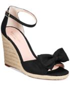 Kate Spade New York Broome Bow Wedge Sandals Women's Shoes