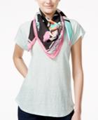 Kate Spade New York Carousel Silk Square Scarf