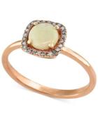 Gemma By Effy Opal (3/4 Ct. T.w.) And Diamond Accent Ring In 14k Rose Gold