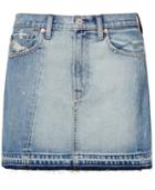 Denim & Supply Ralph Lauren Frayed Denim Skirt