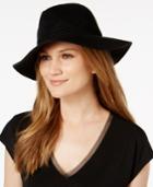 I.n.c. Faux-suede Stitch Fedora, Created For Macy's