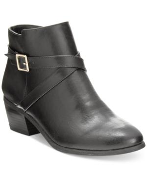 Karen Scott Flynne Block-heel Booties, Only At Macy's Women's Shoes