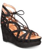 Gentle Souls By Kenneth Cole Women's Joy Platform Wedge Sandals Women's Shoes