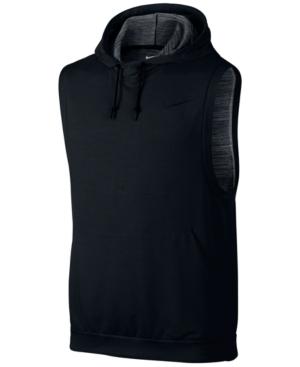 Nike Men's Dri-fit Sleeveless Hoodie