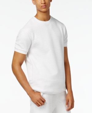 Sean John Men's Ottoman Quilted Short-sleeve Shirt